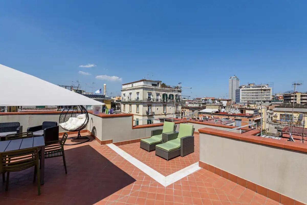 Roof Moon - La Terrazza Dei Quartieri Spagnoli Nápoles Exterior foto